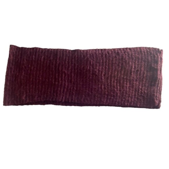 Britts Knits Beanie Hat & Scarf Cowl Infinity Burgundy Wine Soft Warm Winter - Picture 14 of 14